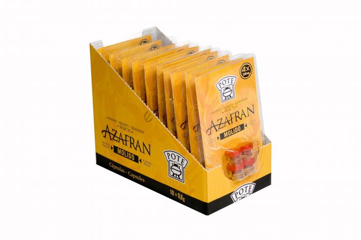 Azafrn Molido (blister 4x200mg cpsulas)